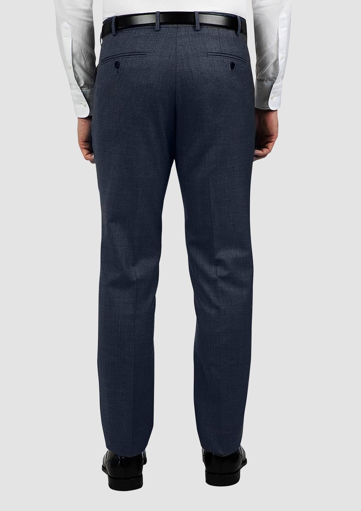 cambridge classic fit jett trouser in blue fcg280